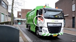 Vdeo GeesinkNorba GPM IV Vuilniswagen Suez - New garbagetruck GeesinkNorba