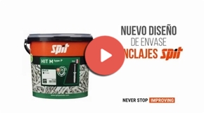 Vdeo Diseño de envase con anclajes - Spit