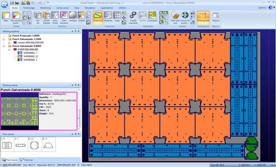 Software De Diseno Cad Cam Lantek Expert Cut Punzonado Metalmecanica Software De Diseno Cad Cam