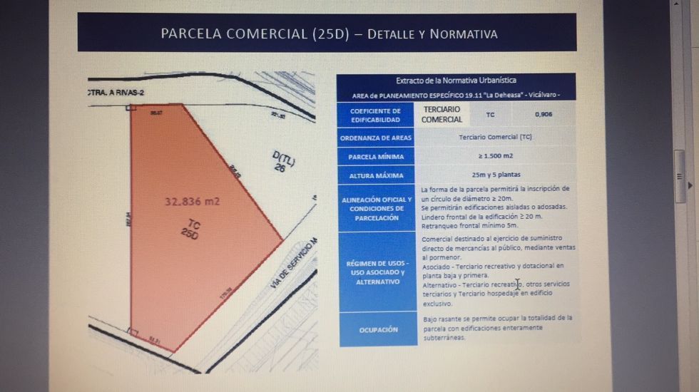 Fotografa de venta de suelo comercial terciario c) Pirotecnia 32.000 m2